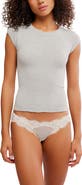 Free People So Soft Seamless Baby Tee