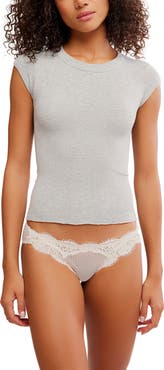 Free People So Soft Seamless Baby Tee