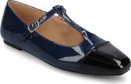 Journee Collection Thea T-Strap Flat
