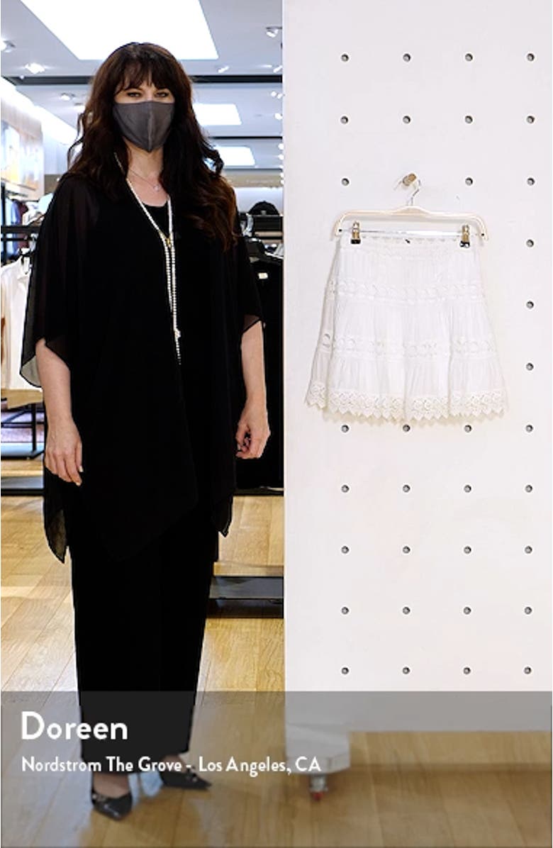 Lace Inset Skirt, sales video thumbnail