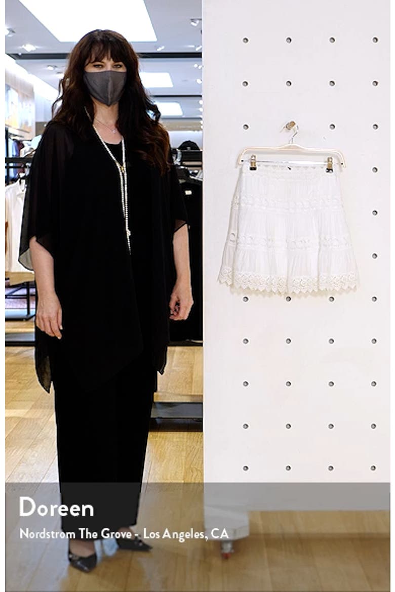 Lace Inset Skirt video