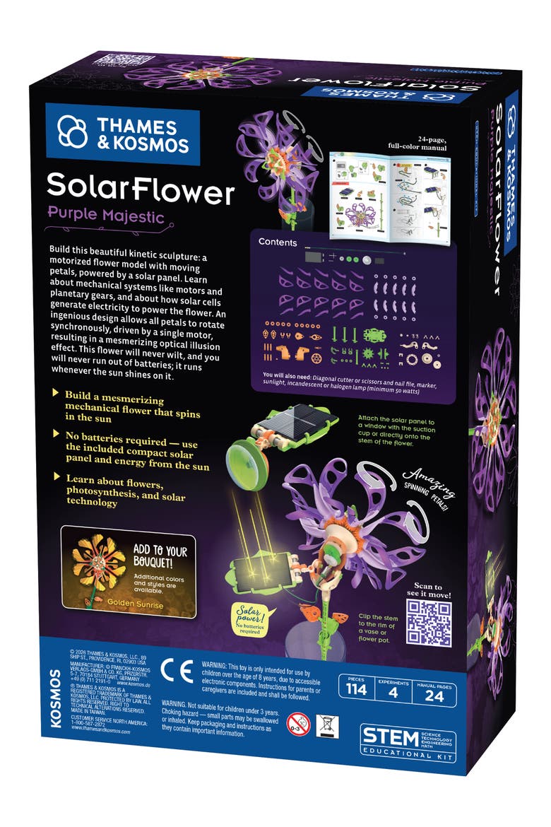 SolarFlower - Purple Majestic, Alternate, color, MULTI