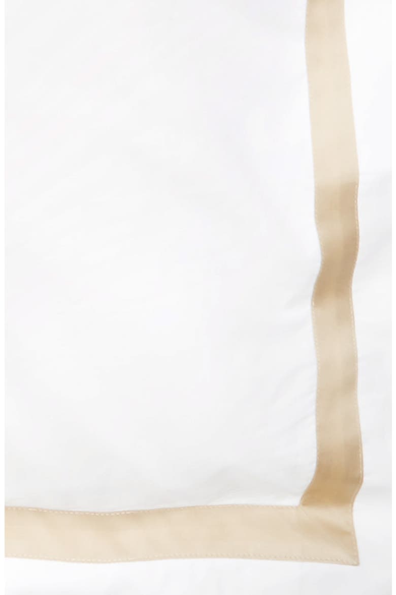 Lowell Egyptian Cotton Euro Sham, Alternate, color, CHAMPAGNE