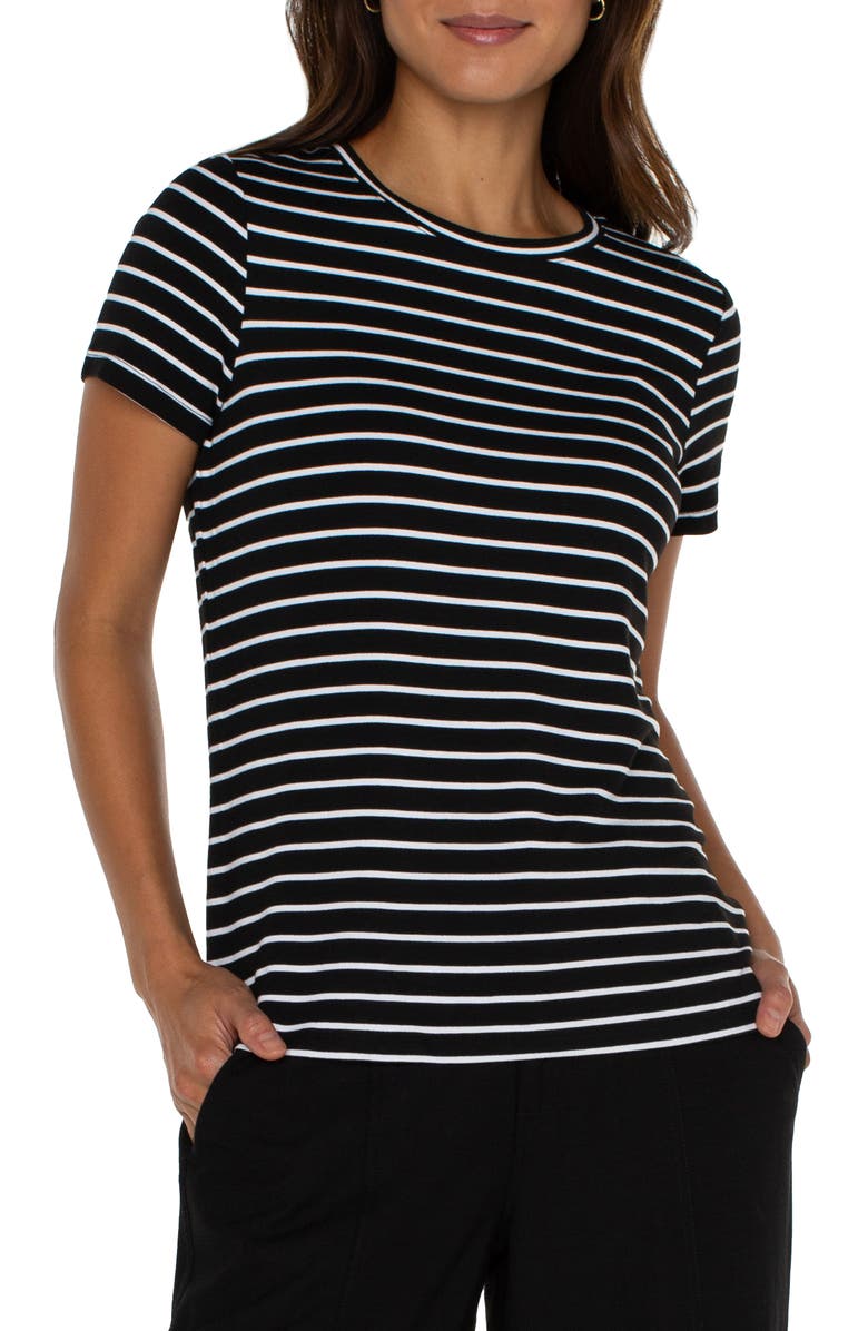 Liverpool Stripe French Terry T-Shirt, Main, color, 