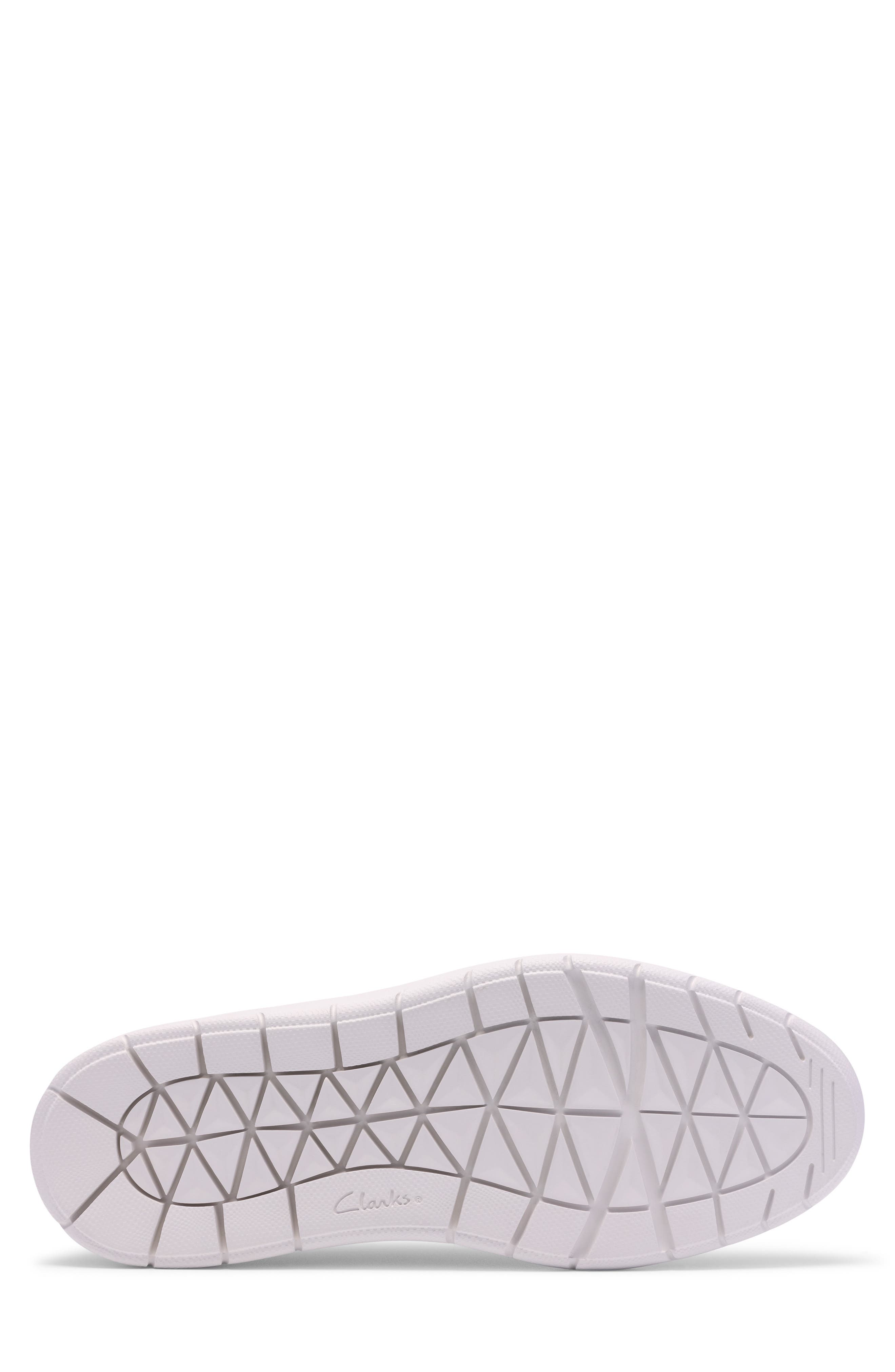 Clarks<sup>®</sup> Flexwell Lace Low Top Sneaker, Alternate, color, White