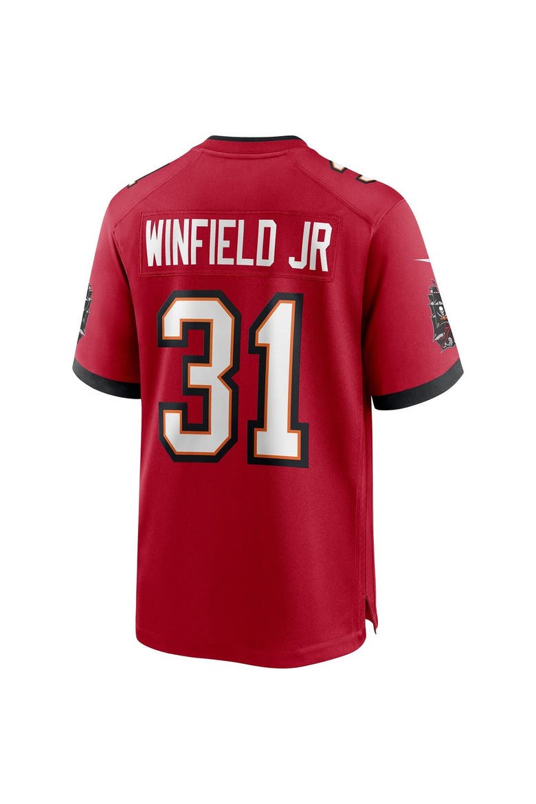 Men's Nike Antoine Winfield Jr. Red Tampa Bay Buccaneers Game Jersey, Alternate, color, Red