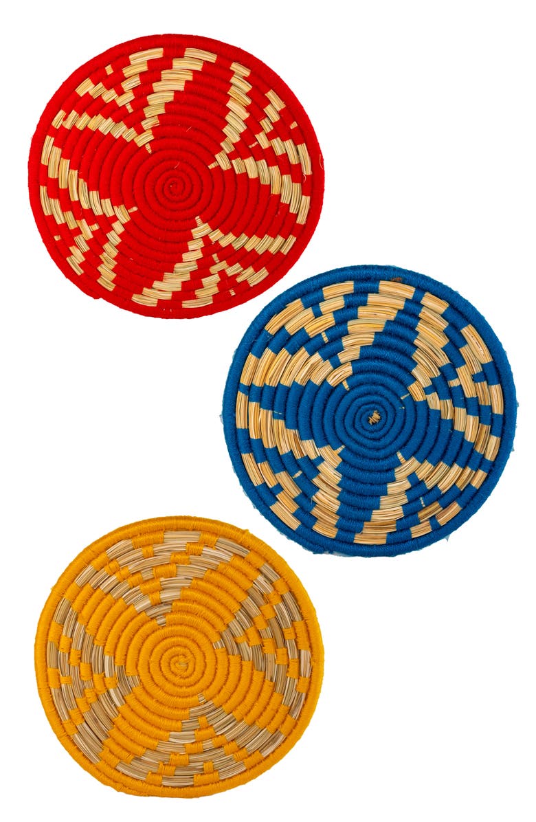 Verve Culture Set of 3 Trivets, Main, color, 