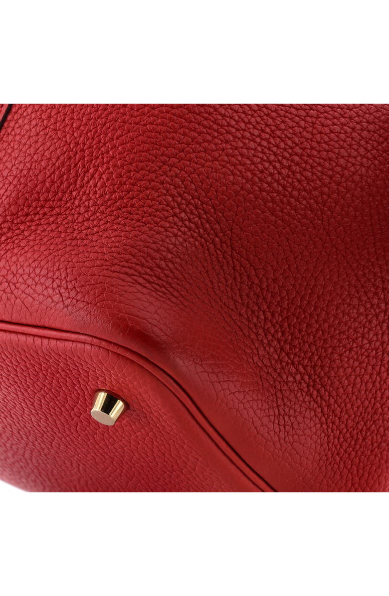 Pre-Owned Hermes Picotin Lock Bag Clemence MM, Alternate, color, Rouge Casaque