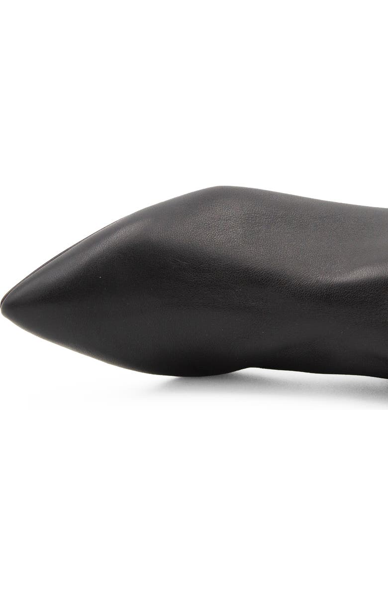 Amalfi by Rangoni Alpaca Pointed Toe Bootie, Alternate, color, Black Etoile