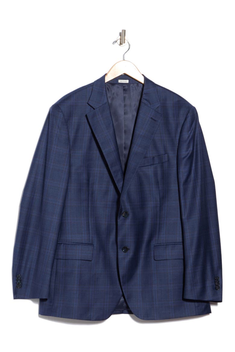 Flynn Wool Sport Coat, Main, color, BLUE