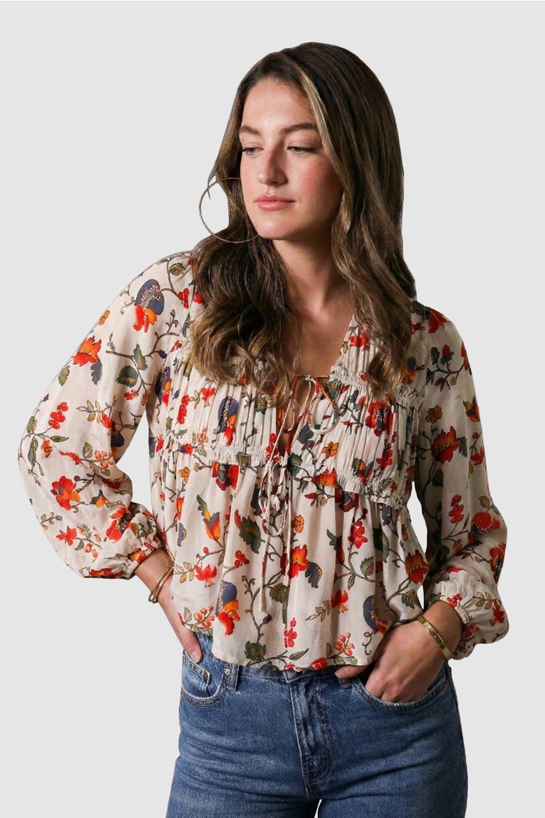 Aurelie Top, Alternate, color, Lucia Floral