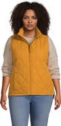 Lands' End Plus Size FeatherFree Quilted Insulated Vest