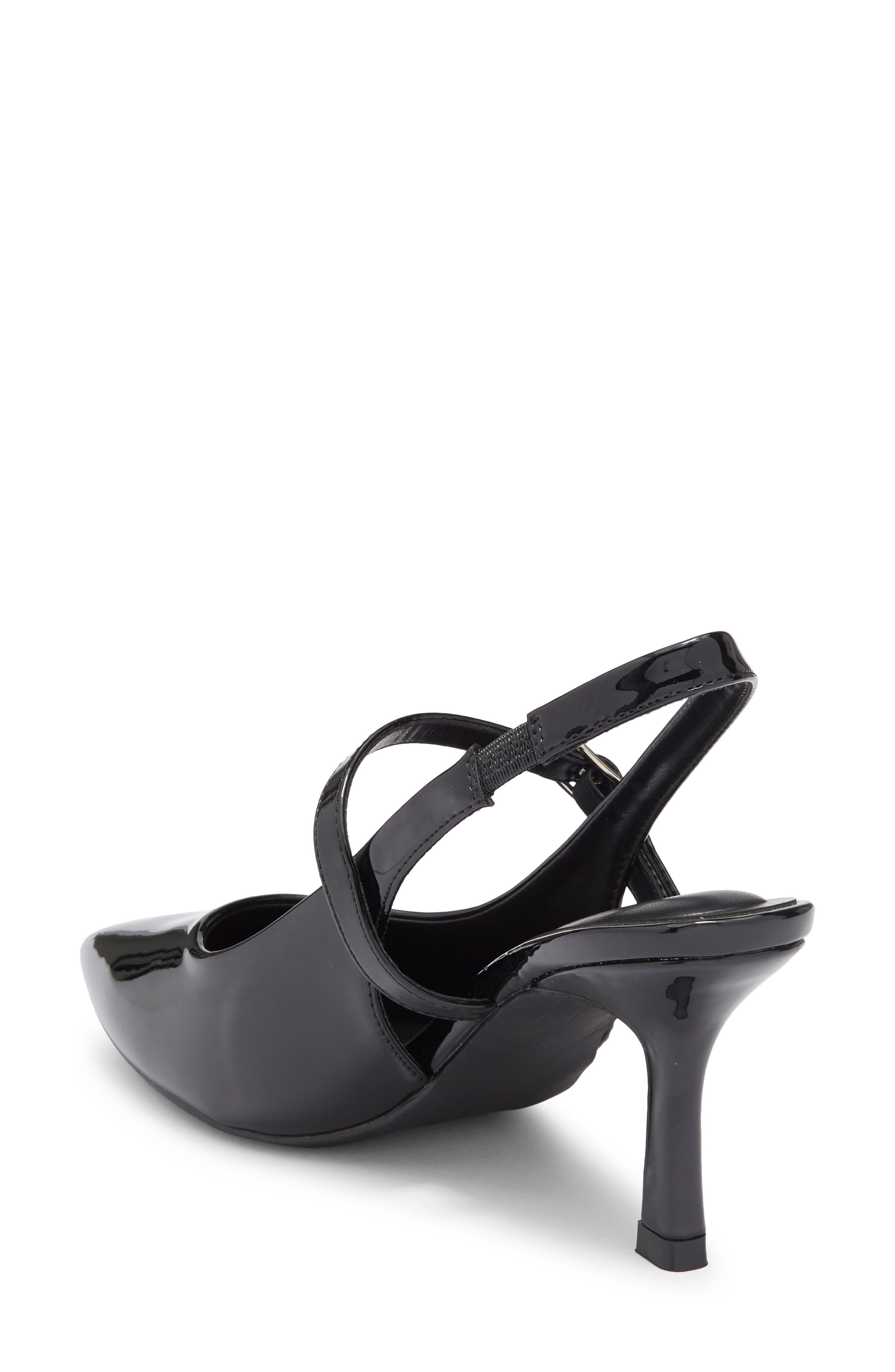 Rebecca Allen Bowie Slingback Pump, Alternate, color, Black
