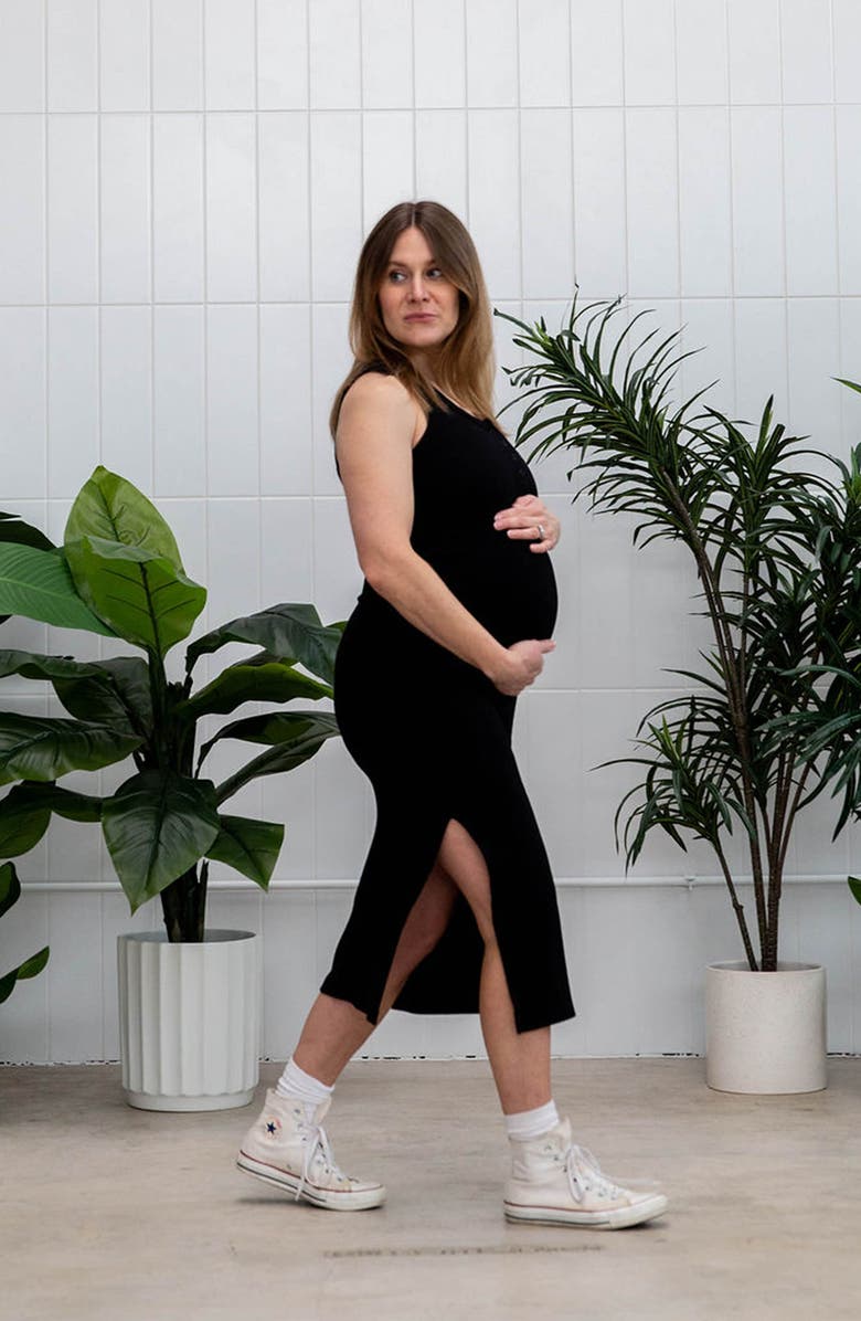 Of an Origin Women's Organic Cotton Maternity to Nursing Tank Dress, Alternate, color, 