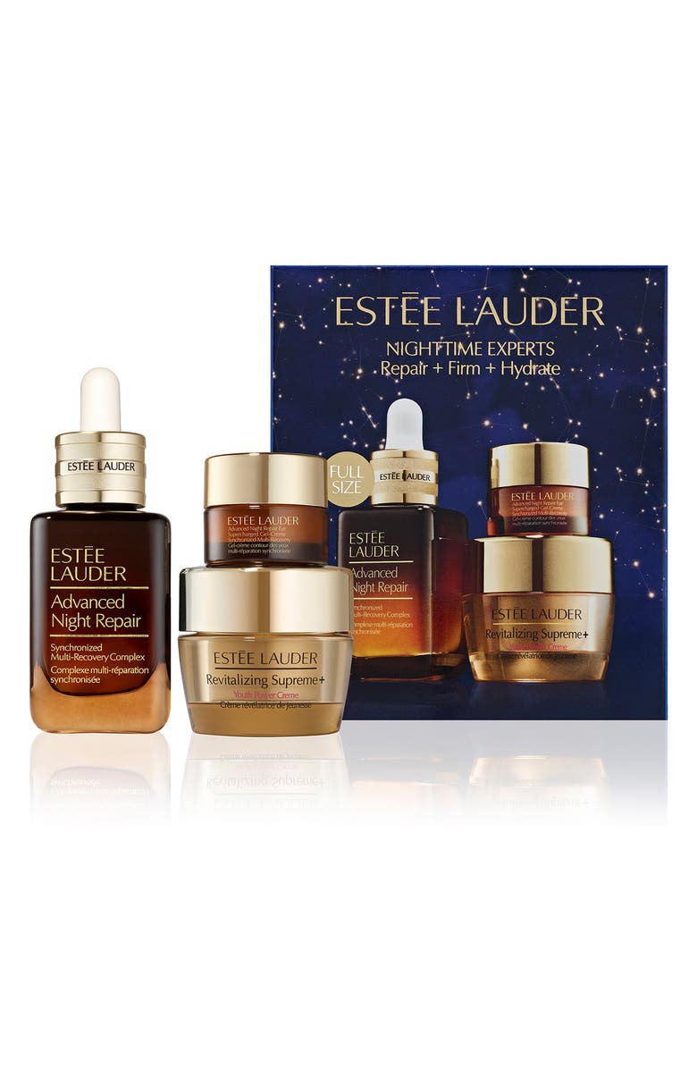 Estée Lauder Nighttime Experts Skin Care Set $136 Value, Main, color,