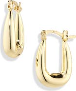 ARGENTO VIVO Square Chunky Hoop Earrings