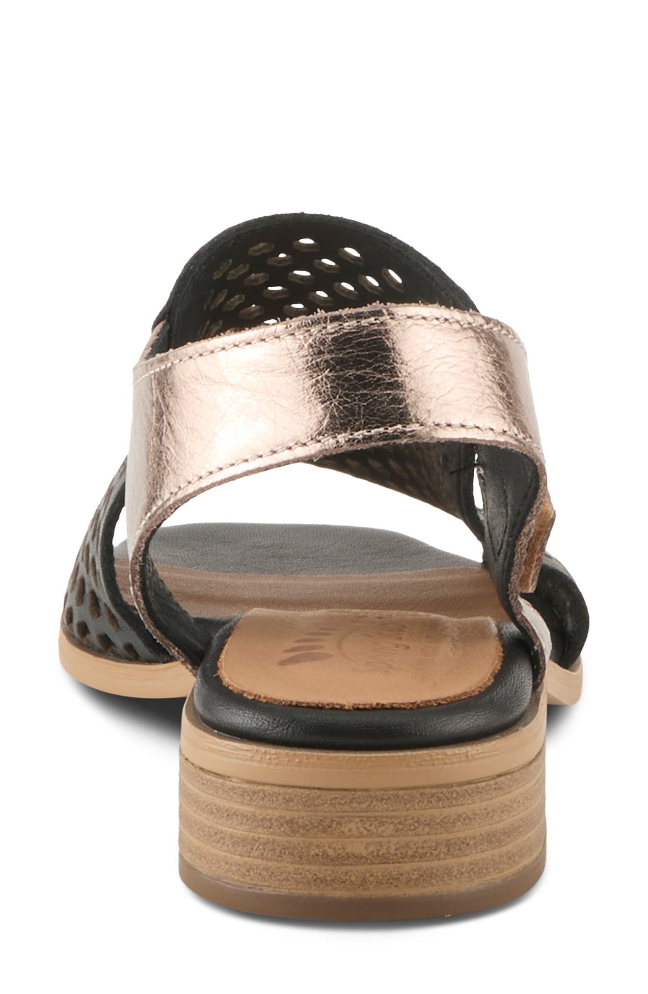 Spring Step Gosset Sandal, Alternate, color, Black Multi