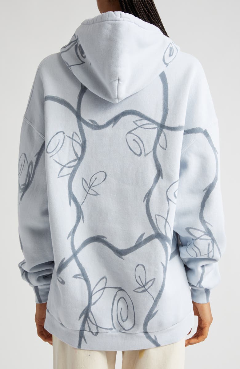 Collina Strada Rhinestone Cotton Hoodie, Alternate, color, 