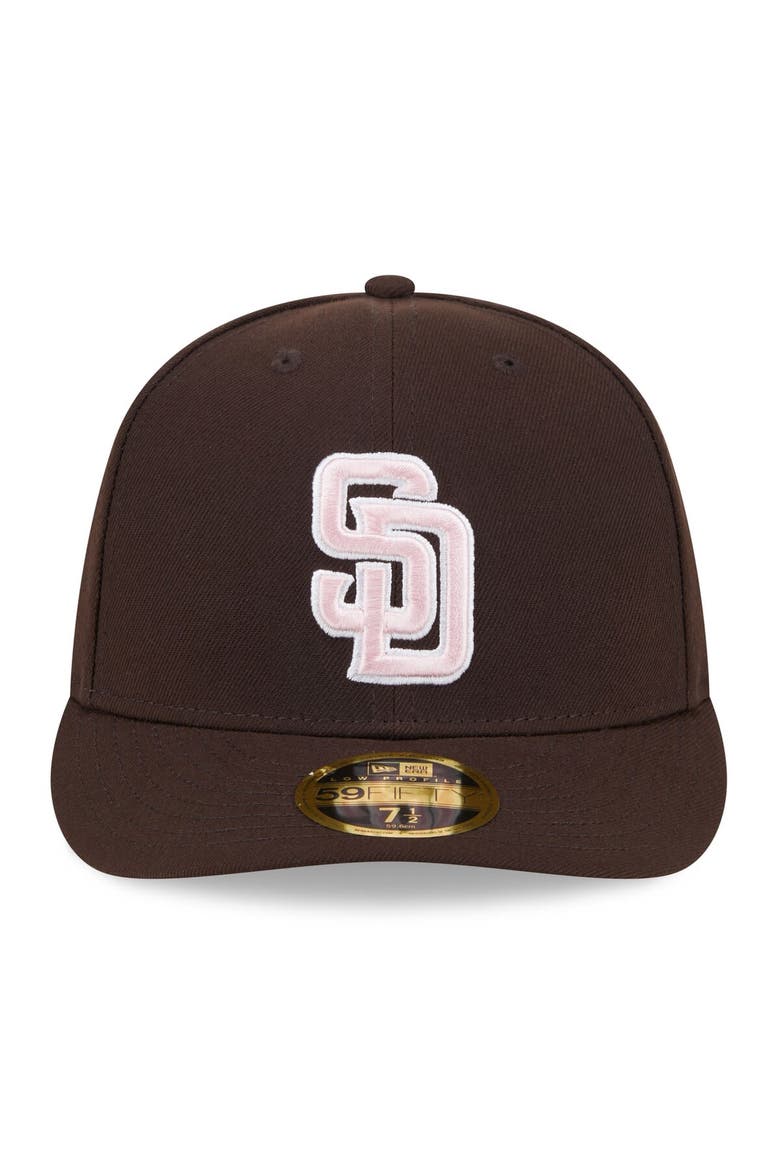 Men's New Era  Brown San Diego Padres 2024 Mother's Day Low Profile 59FIFTY Fitted Hat, Alternate, color, Brown