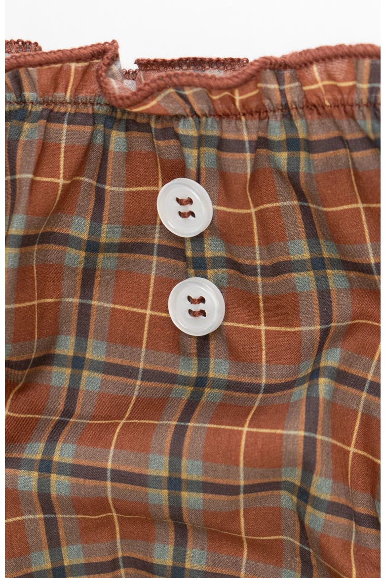 Plaid Bloomers, Alternate, color, Ruby Plaid