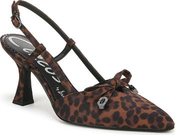Monica Pointed Toe Slingback Pump
