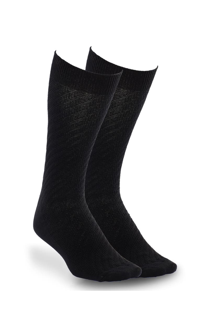 Harbor Bay by DXL Big & Tall Continuous Comfort 2-pk Casual Socks, Alternate, color, 