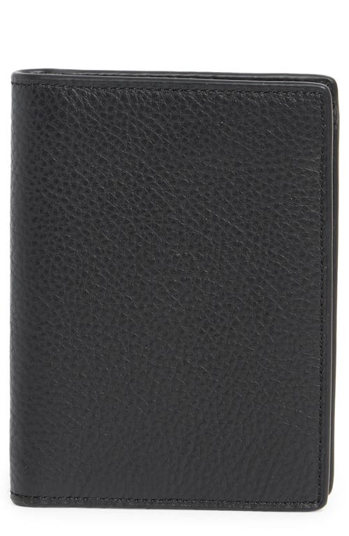 Nordstrom Pebble Leather Bifold Card Case