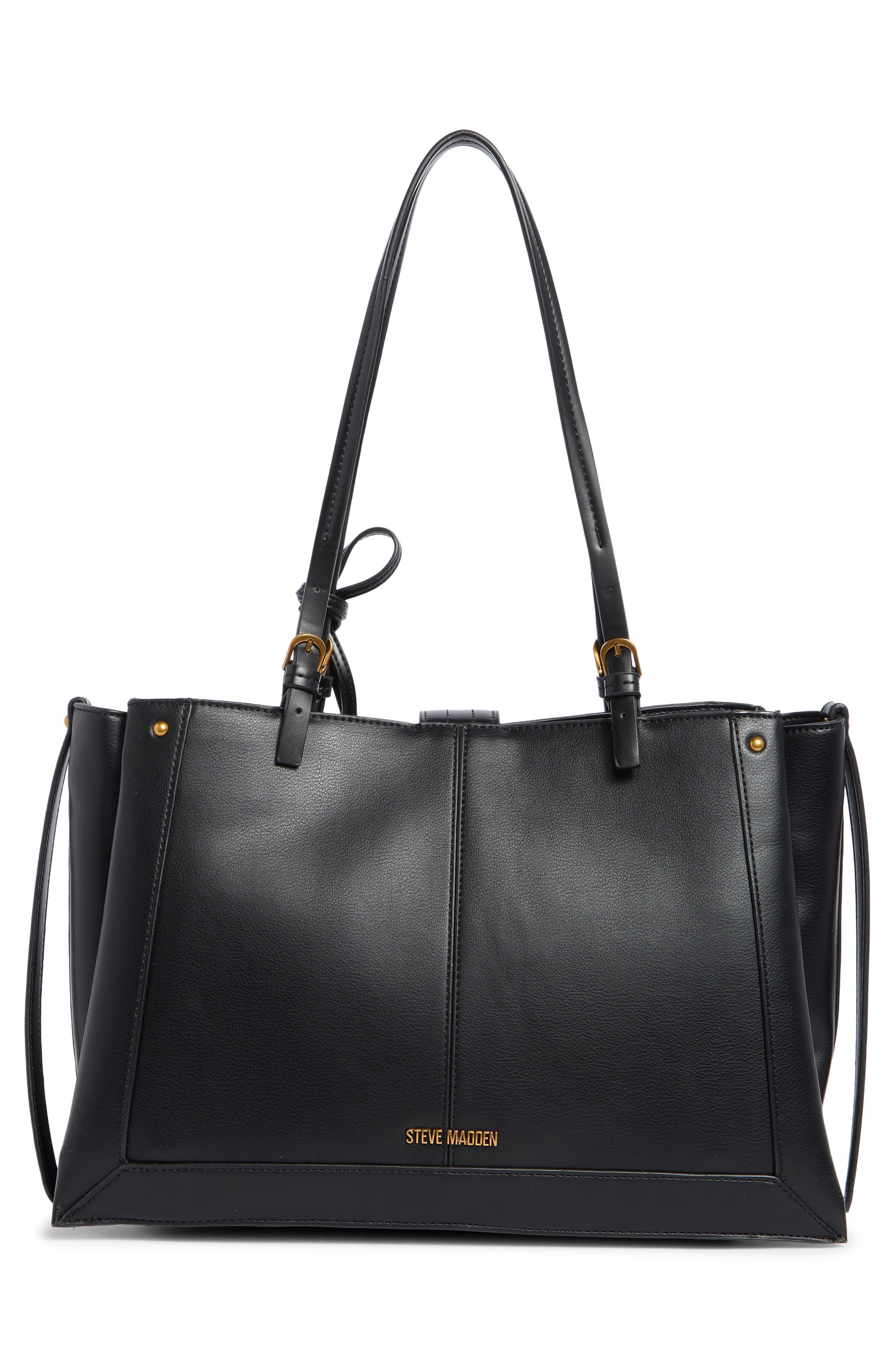 Steve Madden Selena Tote, Alternate, color, Black