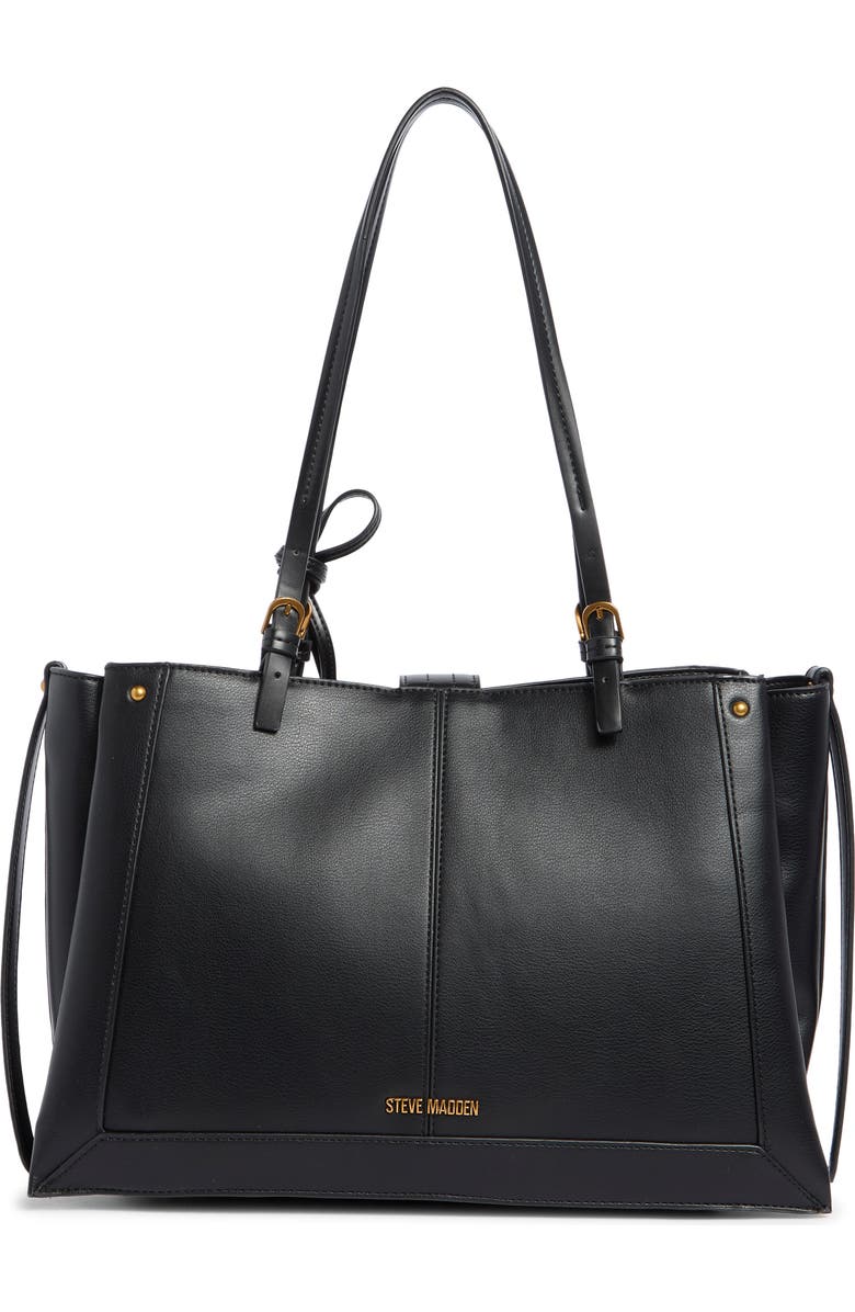 Steve Madden Selena Tote, Alternate, color, Black