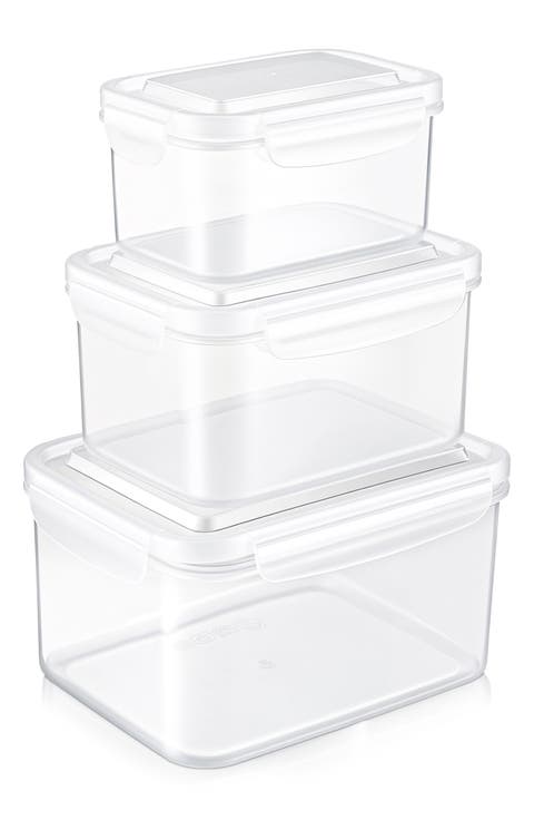 Set of 3 Round Nesting Food Storage Containers