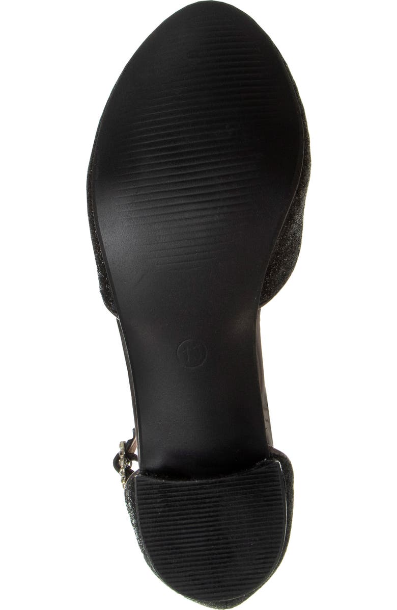 Badgley Mischka Collection Kids' Glitter Pump, Alternate, color,