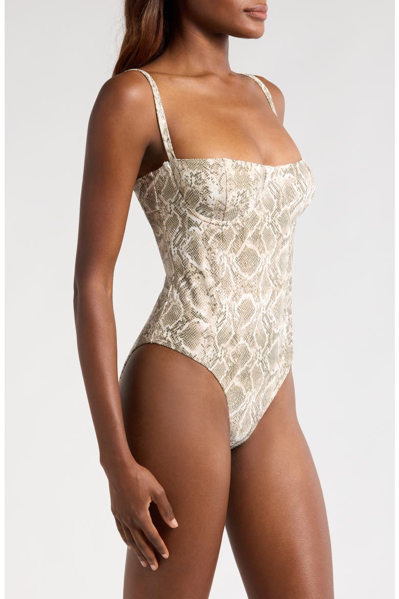 Underwire One-Piece Swimsuit, Alternate, color, SSP PRINT001
