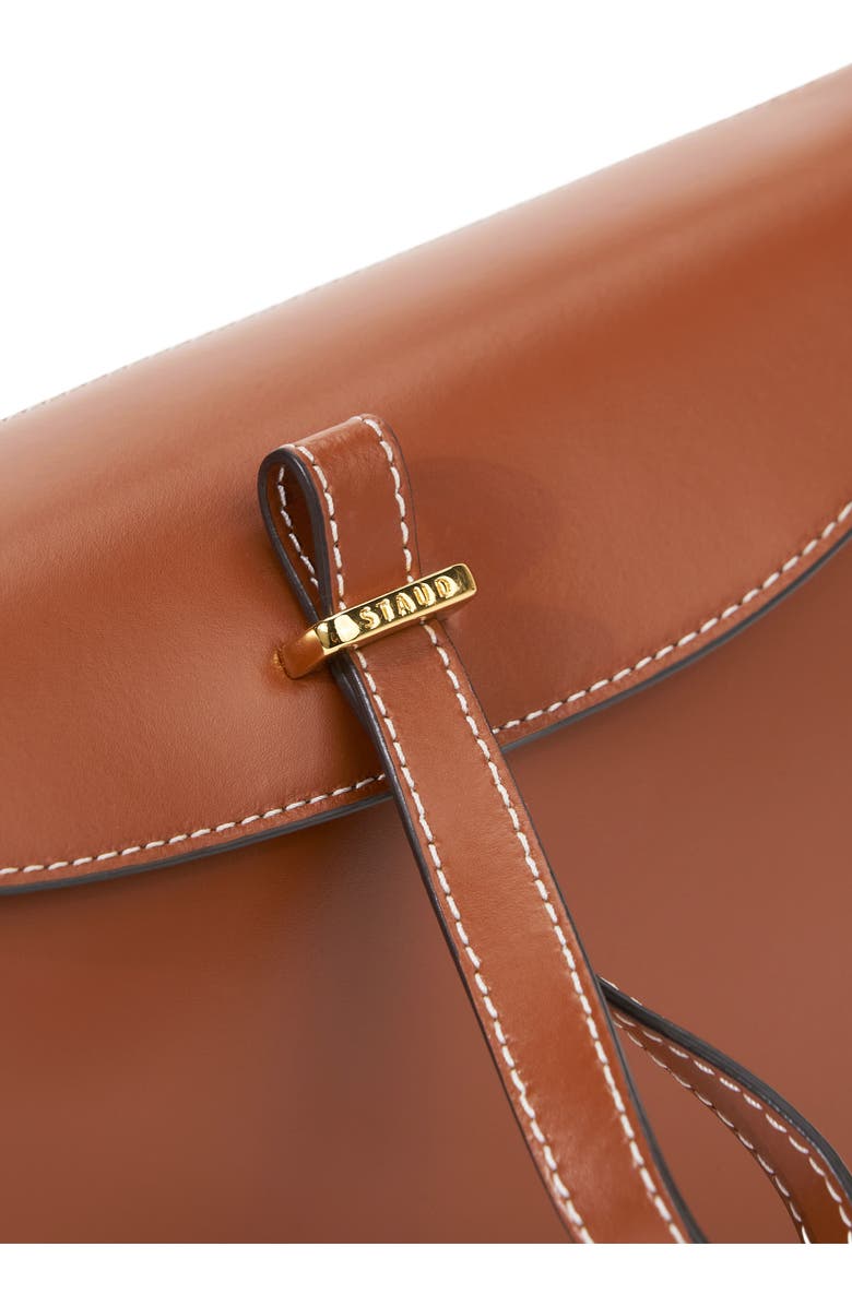 STAUD Sofya Leather Shoulder Bag, Alternate, color,