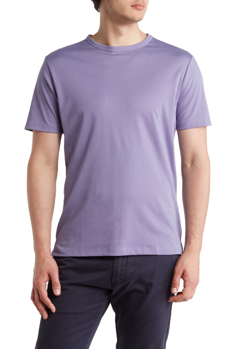 WESTZEROONE Rivervally Short Sleeve T-Shirt, Main, color, Lavender S