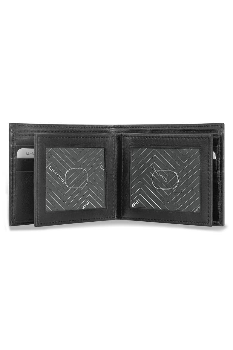 Classic Leather Bifold Wallet, Alternate, color, BLACK