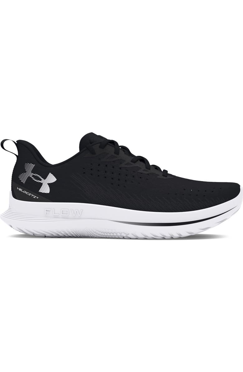Under Armour Velociti 4 Running Shoe, Alternate, color, Black