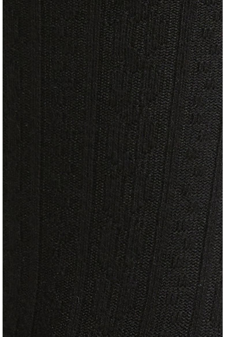 Rib Boot Socks, Alternate, color, BLACK