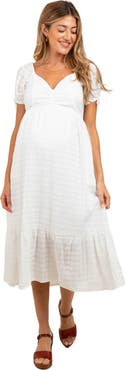 PinkBlush Solid Sweet Heart Dress