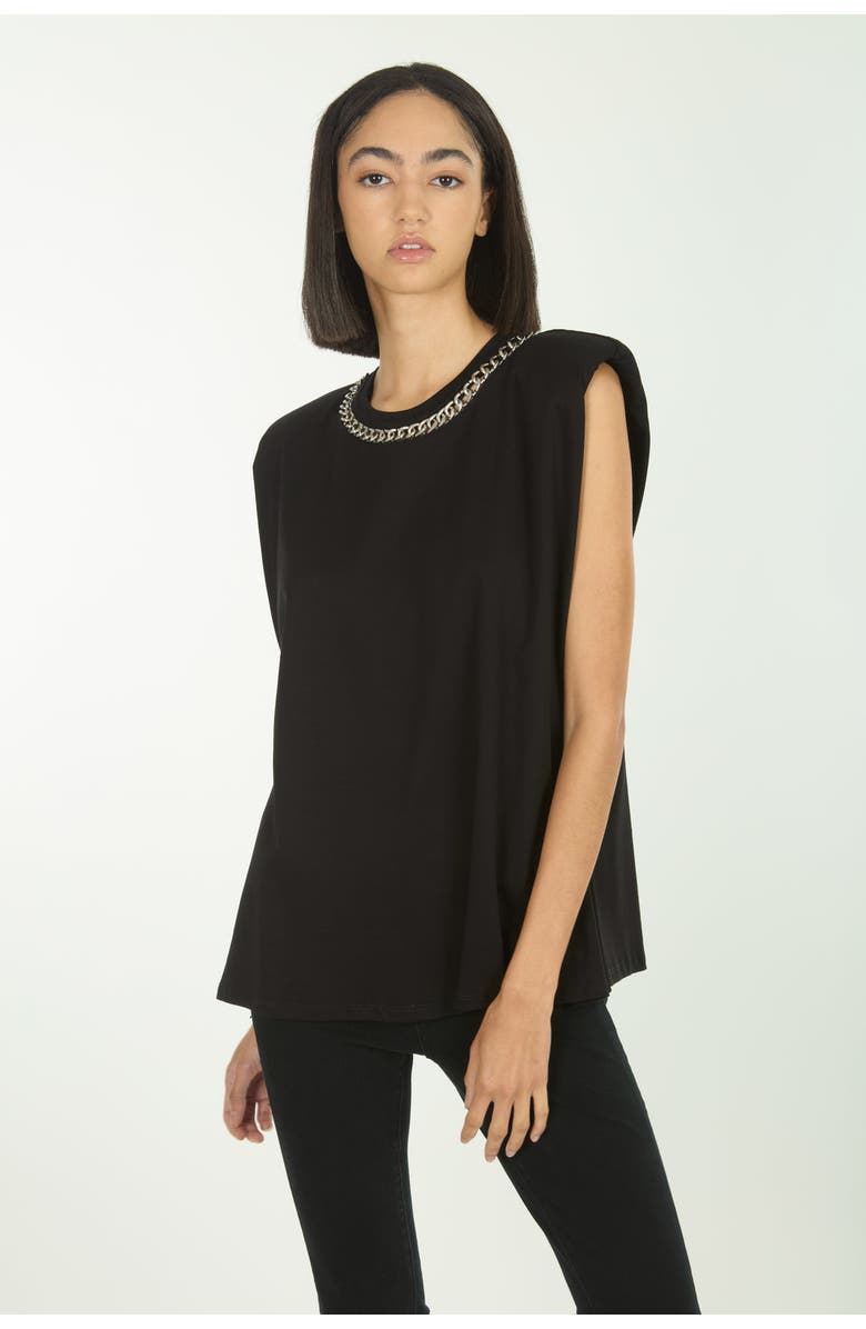 SECRET MISSION Roxanne Top, Main, color, Black