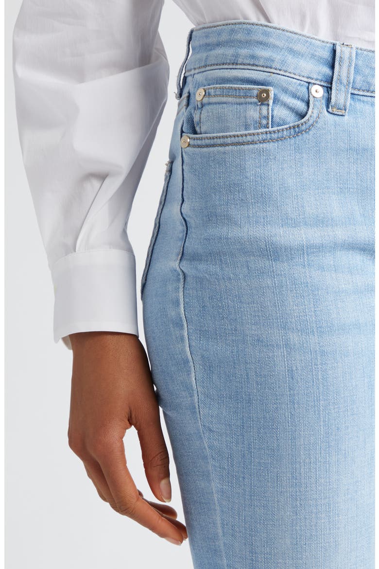 Flare Jeans, Alternate, color, BABY BLUE