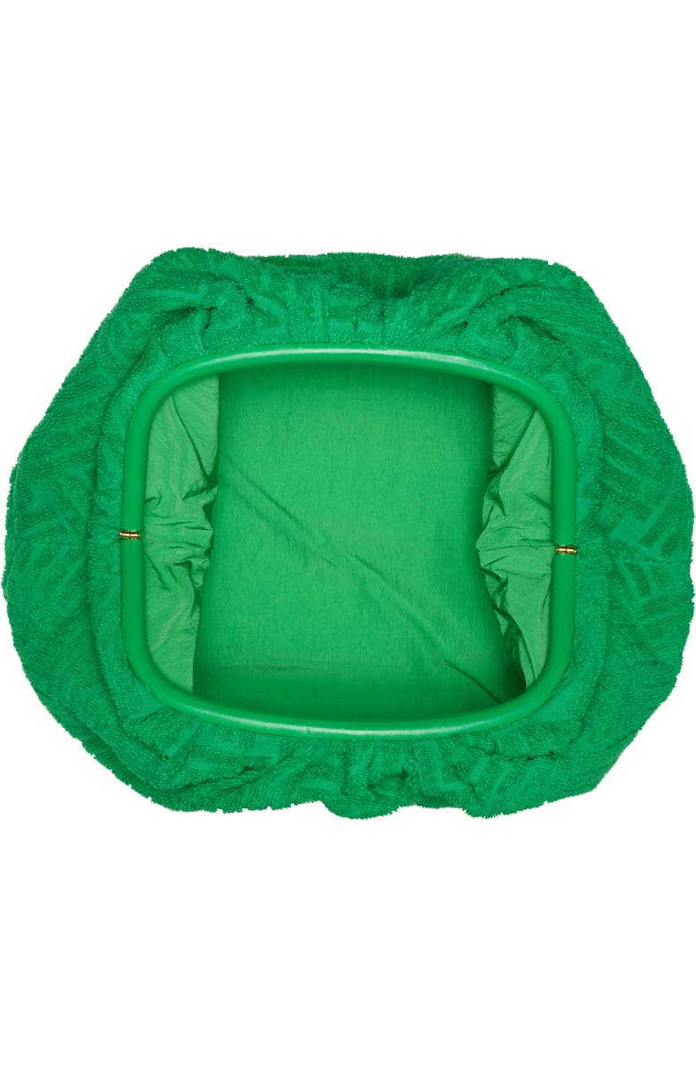 Bottega Veneta The Pouch Jacquard Terry Cloth Clutch, Alternate, color,