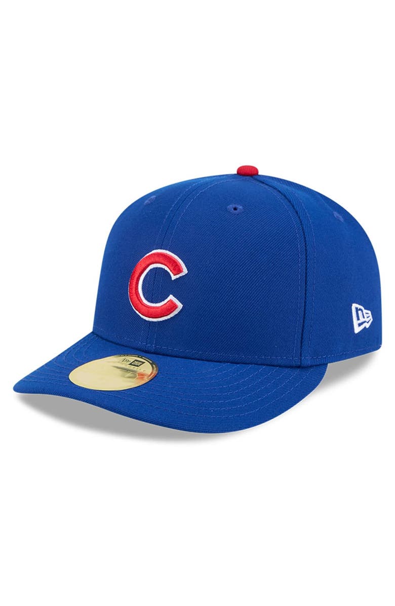 New Era Men's New Era Royal Chicago Cubs Baseball Hall of Fame 59FIFTY Low Profile Fitted Hat, Alternate, color, Royal