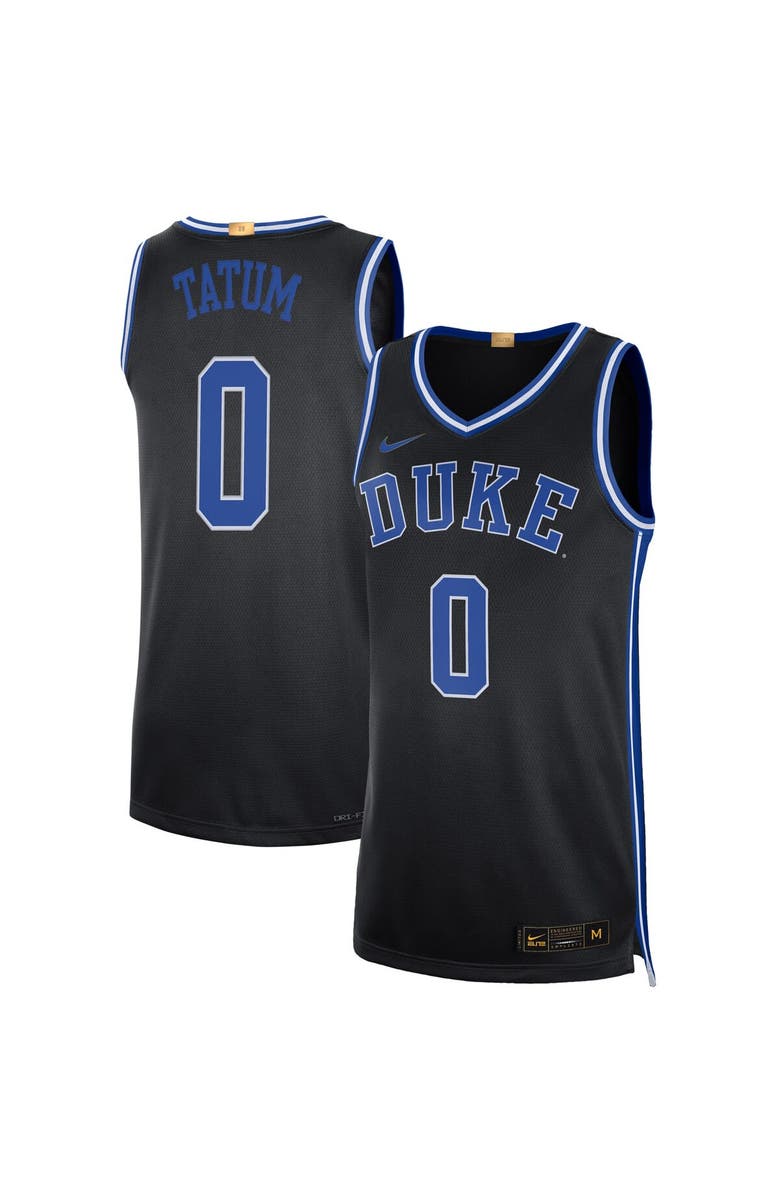 Nike Men's Nike Jayson Tatum Black Duke Blue Devils Alumni Player Limited Basketball Jersey, Alternate, color,