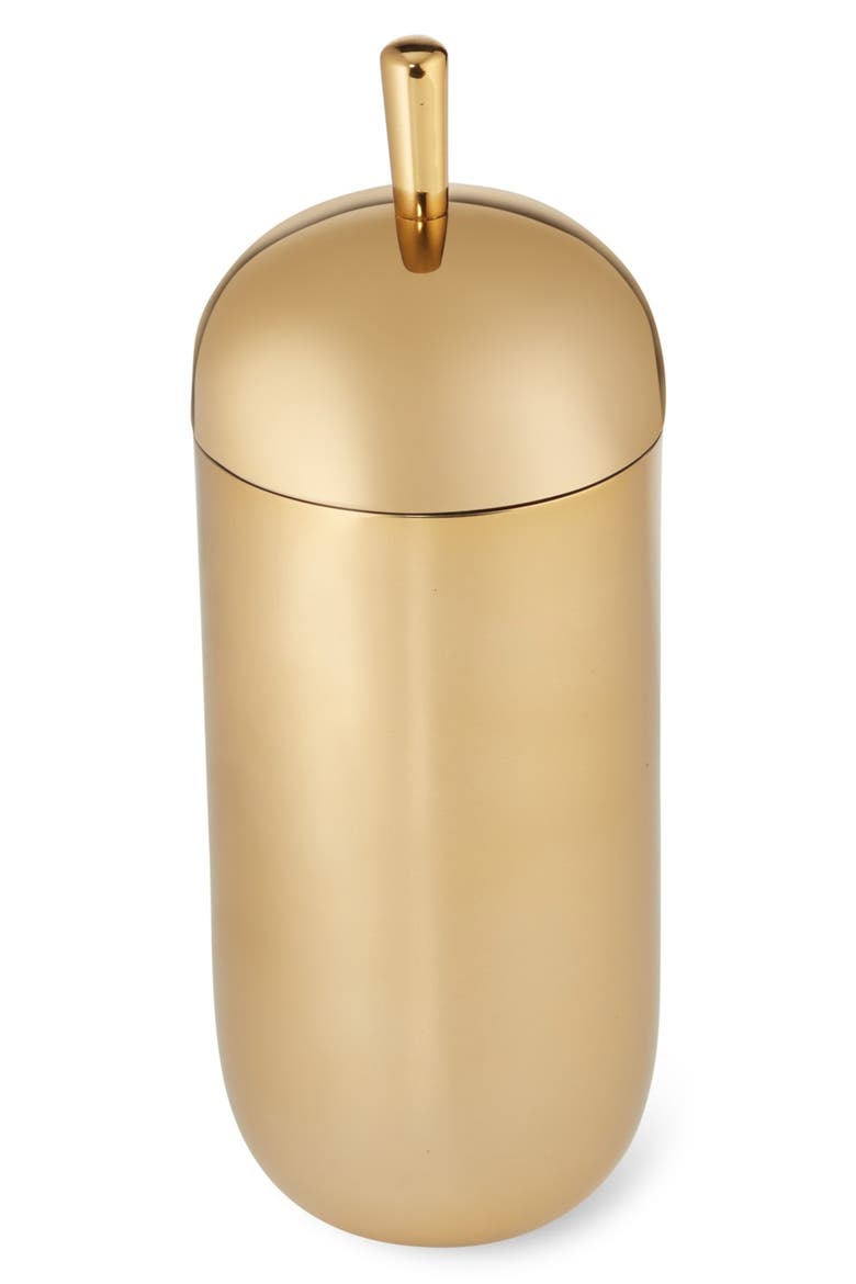 Midas Bar Collection Cocktail Shaker, Main, color, GOLD