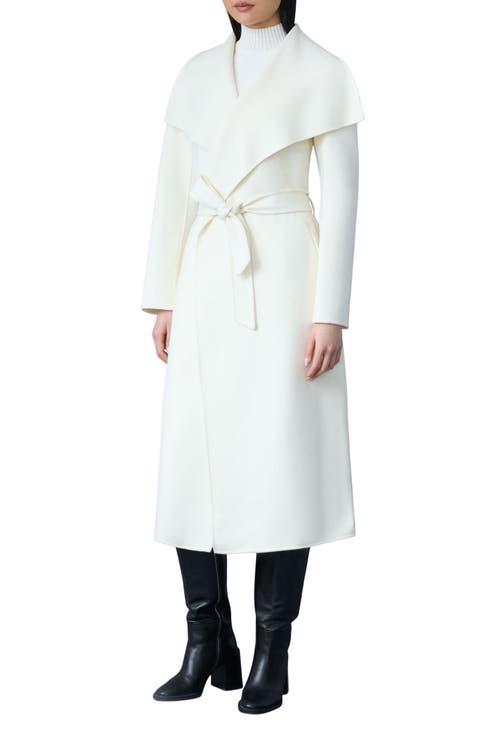 Mai Wool Long Wrap Coat