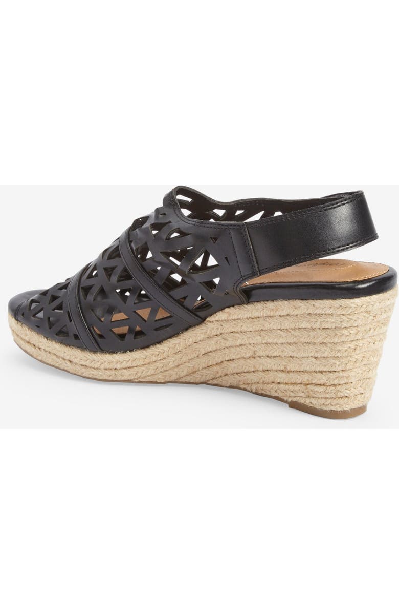 Comfortview The Karen Espadrille, Alternate, color, Black