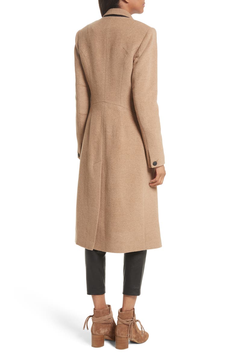 Duke Camel Hair Coat, Alternate, color, DARK CAMEL