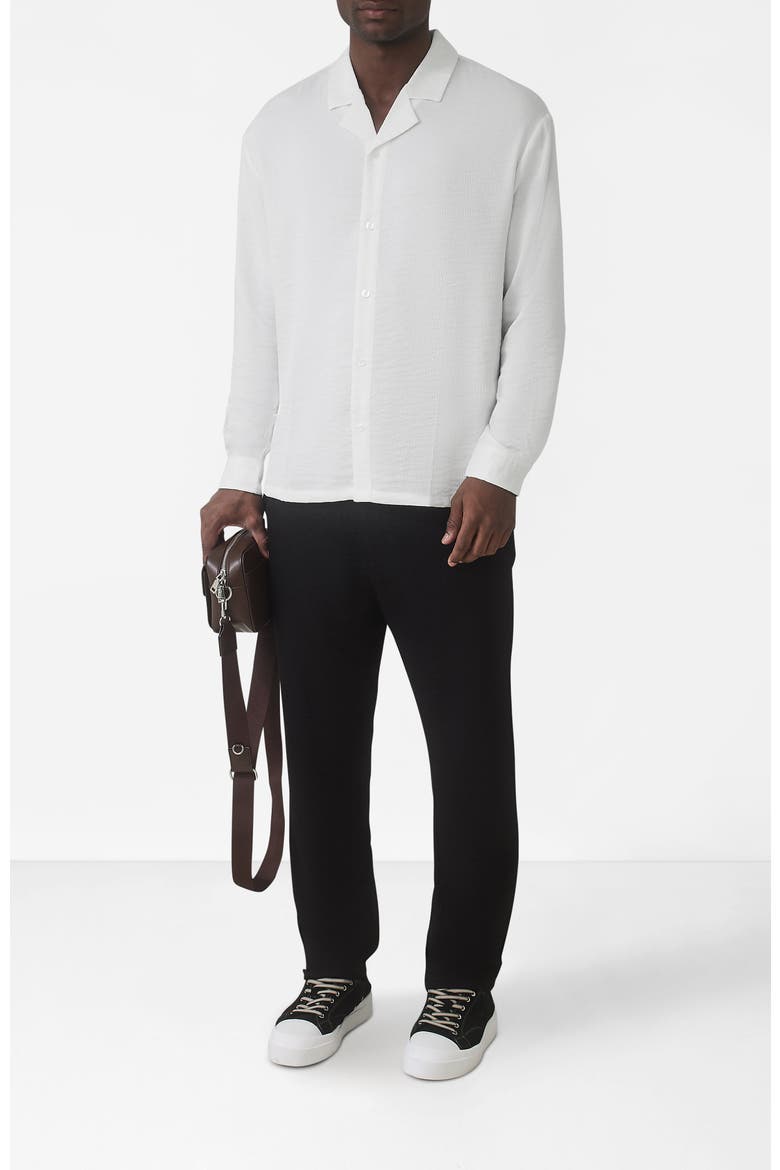 Fiorano Long Sleeve Relaxed Fit Shirt, Alternate, color, White