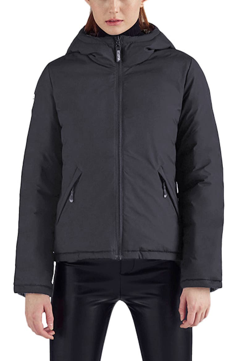 Versa Women's Reversible Down Puffer, Main, color, Black