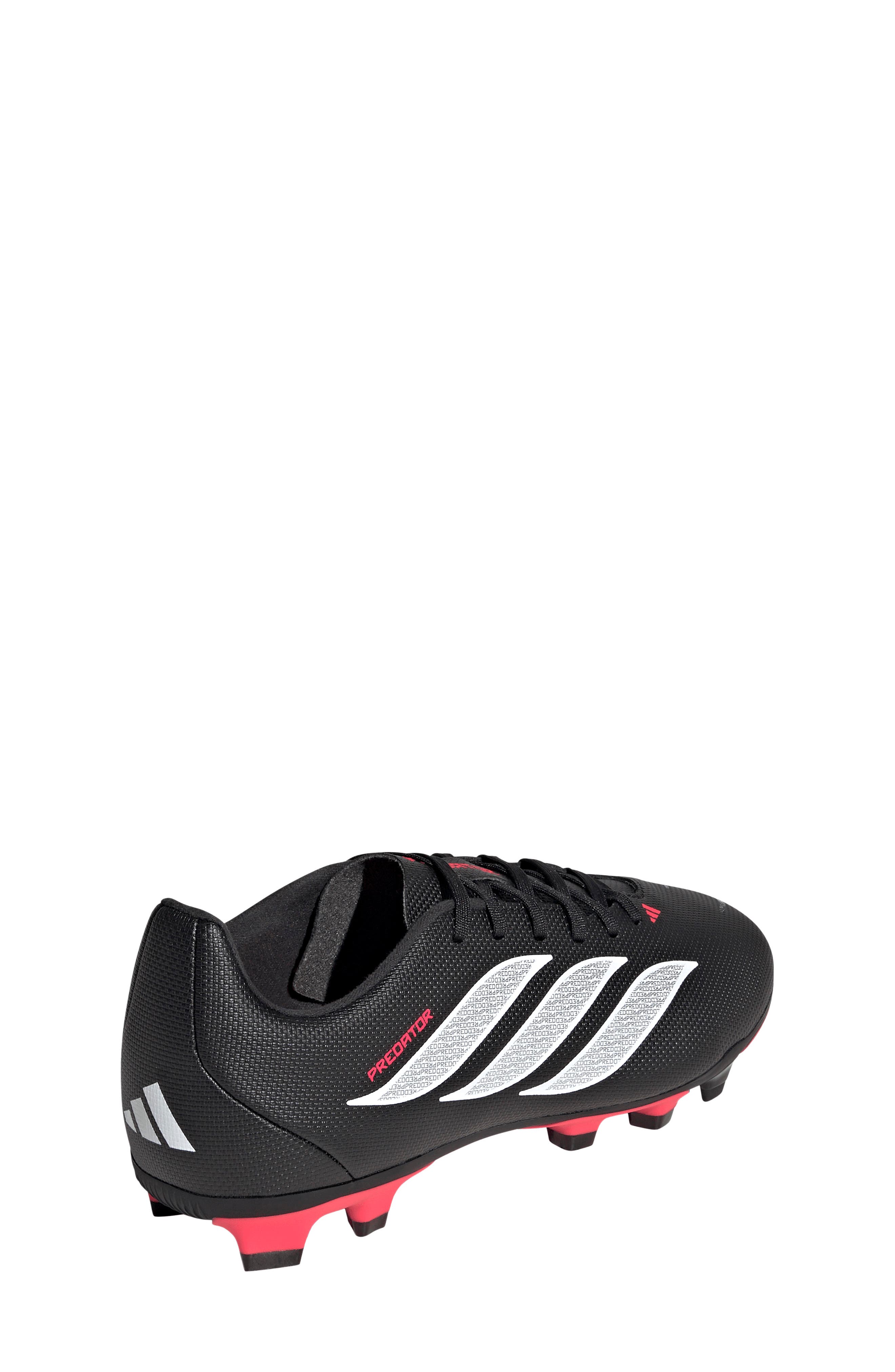 Kids' Predator Club FG/MG Soccer Cleat, Alternate, color, BLACK/ WHITE/ RED